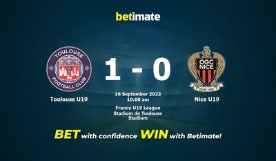 Toulouse U19 gegen Nizza U19 Vorhersage, Quoten und Wetttipps 16.09.2023