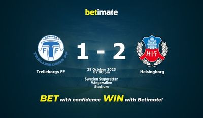 Trelleborgs FF gegen Helsingborg Vorhersage, Quoten und Wetttipps 28.10.2023