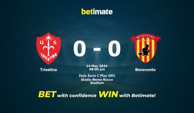 Triestina vs. Benevento Vorhersage, Quoten und Wetttipps 14.05.2024