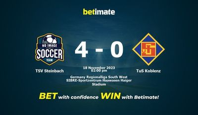 TSV Steinbach gegen TuS Koblenz Vorhersage, Quoten & Wetttipps 18.11.2023