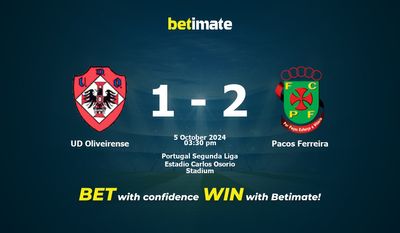 UD Oliveirense gegen Pacos Ferreira Vorhersage, Quoten und Wetttipps 10.05.2024