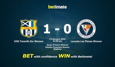 UDG Teneriffa Sur Frauen vs. Levante Las Planas Frauen Vorhersage, Quoten und Wetttipps 02.04.2024