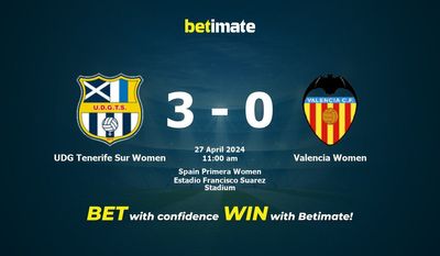 UDG Teneriffa Sur Frauen vs. Valencia Frauen Vorhersage, Quoten und Wetttipps 27.04.2024