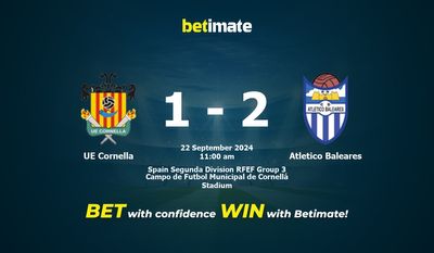 UE Cornella gegen Atletico Baleares Vorhersage, Quoten und Wetttipps 22.09.2024