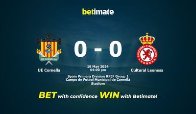 UE Cornella vs. Cultural Leonesa Vorhersage, Quoten und Wetttipps 18.05.2024