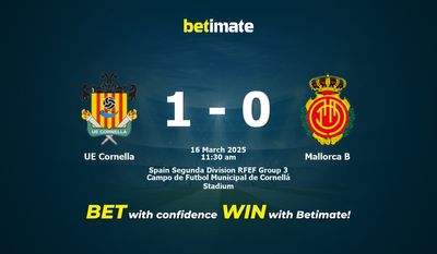 UE Cornella gegen Mallorca B Vorhersage, Quoten und Wetttipps 16.03.2025