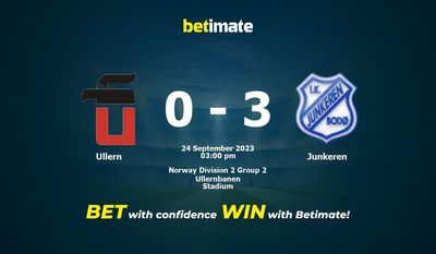 Ullern vs. Junkeren Vorhersage, Quoten & Wetttipps 24.09.2023