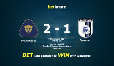 Unam Pumas vs. Queretaro Vorhersage, Quoten und Wetttipps 06.11.2024
