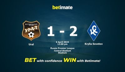 Ural gegen Krylia Sovetov Vorhersage, Quoten und Wetttipps 04.06.2024
