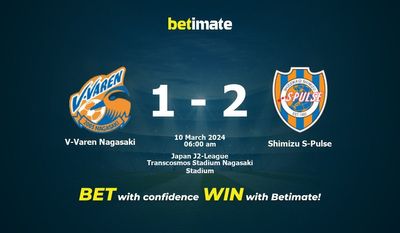 V-Varen Nagasaki vs. Shimizu S-Pulse Vorhersage, Quoten und Wetttipps 03.10.2024