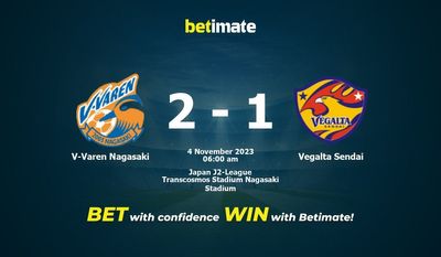 V-Varen Nagasaki gegen Vegalta Sendai Vorhersage, Quoten und Wetttipps 11.04.2023