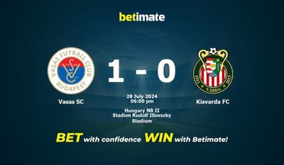 Vasas SC vs. Kisvarda FC – Vorhersage, Quoten und Wetttipps 28.07.2024