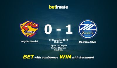 Vegalta Sendai gegen Machida Zelvia Vorhersage, Quoten und Wetttipps 11.12.2023