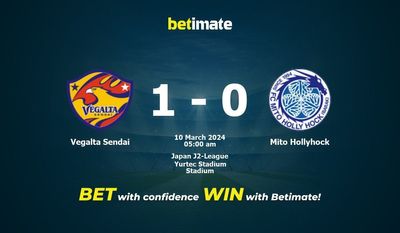 Vegalta Sendai vs. Mito Hollyhock Vorhersage, Quoten und Wetttipps 03.10.2024
