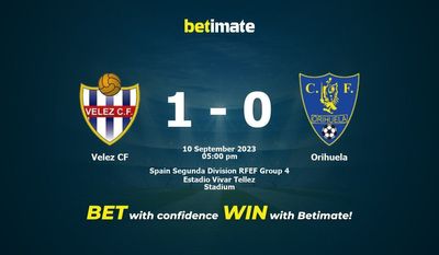 Velez CF gegen Orihuela Vorhersage, Quoten und Wetttipps 09.10.2023