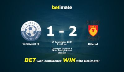 Vendsyssel FF vs. Hillerød Vorhersage, Quoten und Wetttipps 14.09.2024