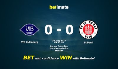 VfB Oldenburg vs. St. Pauli Vorhersage, Quoten & Wetttipps 30.06.2023