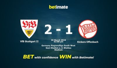 VfB Stuttgart II gegen Kickers Offenbach Vorhersage, Quoten & Wetttipps 30.03.2024