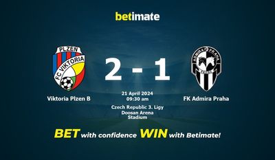Viktoria Plzen B gegen FK Admira Praha Vorhersage, Quoten und Wetttipps 21.04.2024