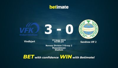 Vindbjart vs. Sandnes Ulf 2 – Vorhersage, Quoten und Wetttipps – 15.06.2024