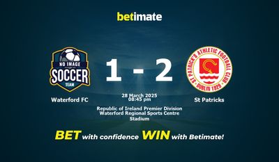 Waterford FC vs. St. Patricks Vorhersage, Quoten & Wett-Tipps 28.03.2025