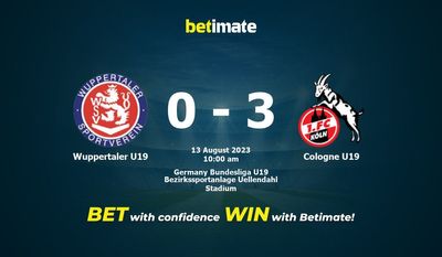 Wuppertaler U19 vs. Köln U19 Vorhersage, Quoten & Wetttipps 13.08.2023
