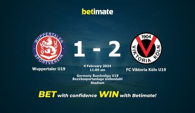 Wuppertaler U19 vs. FC Viktoria Köln U19 Vorhersage, Quoten & Wetttipps 02.04.2024