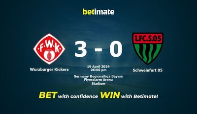 Würzburger Kickers gegen Schweinfurt 05 Vorhersage, Quoten & Wetttipps 19.04.2024