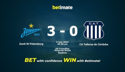 Zenit St. Petersburg vs. CA Talleres de Córdoba – Vorhersage, Quoten und Wetttipps 05.07.2024