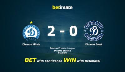 Dinamo Minsk vs Dinamo Brest Prediction, Odds & Betting Tips 06/09/2023