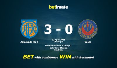 Aalesunds FK 2 vs Volda Forudsigelse, odds og væddemål 22/04/2025