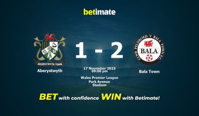 Aberystwyth vs Bala Town Forudsigelse, odds og væddemål 17/11/2023