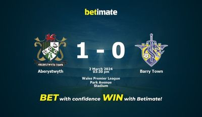 Aberystwyth vs Barry Town Forudsigelse, odds og væddemål 03/02/2024