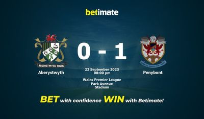 Aberystwyth vs Penybont Forudsigelse, odds og væddemål 22/09/2023