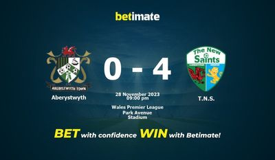 Aberystwyth vs TNS Forudsigelse, Odds & Betting Tips 28/11/2023