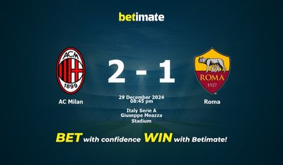 AC Milan vs Roma Forudsigelse, odds og væddemål 29/12/2024
