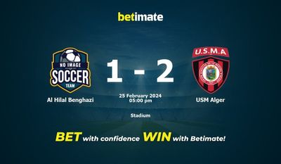 Al Hilal Benghazi vs USM Alger Forudsigelse, odds og væddemålstips 25/02/2024