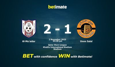 Al-Mu'aidar vs Umm Salal forudsigelse, odds og væddemål 11/02/2023