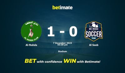Al-Nahda vs Al Seeb Forudsigelse, odds og væddemål 12/07/2023