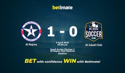 Al Najma vs Al Jubail Club Forudsigelse, odds og væddemål 04/03/2025