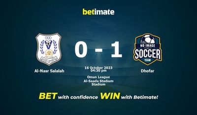 Al-Nasr Salalah vs Dhofar Forudsigelse, odds og væddemål 16/10/2023