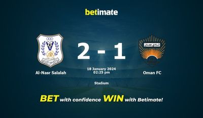 Al-Nasr Salalah vs Oman FC Forudsigelse, odds og væddemål 18/01/2024
