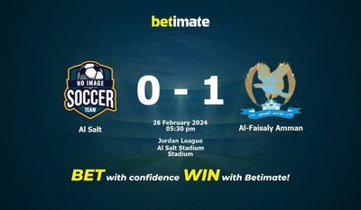 Al Salt vs Al-Faisaly Amman Forudsigelse, odds og væddemålstips 26/02/2024