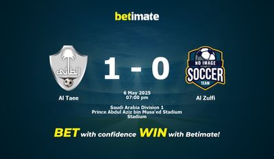 Al Taee vs Al Zulfi Forudsigelse, odds og spiltips 05/06/2025