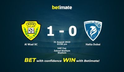 Al Wasl SC vs Hatta Dubai Forudsigelse, odds og væddemål 31/08/2023