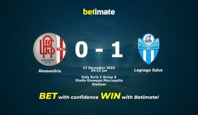 Alessandria vs Legnago Salus Forudsigelse, odds & Væddemålstips 17/12/2023