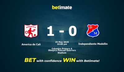 America de Cali vs Independiente Medellin Forudsigelse, odds og væddemål 25/05/2025