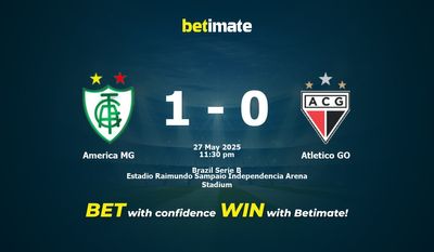 America MG vs Atletico GO Forudsigelse, odds og spiltips 27/05/2025
