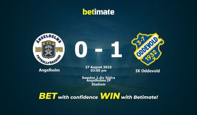 Angelholm vs IK Oddevold Forudsigelse, Odds & Betting Tips 27/08/2023