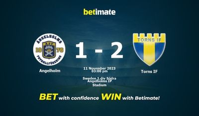 Angelholm vs Torns IF forudsigelse, odds og væddemål 11/11/2023